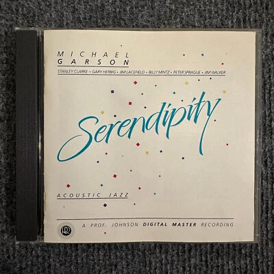 Michael Garson Serendipity CD 1986 Reference Recordings Audiophile Jazz - Image 1 of 4