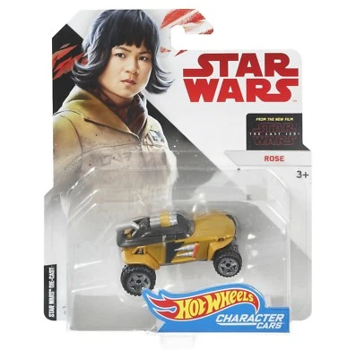 Hot Wheels Mattel Star Wars Collectible Character Car Rose Vehicle Brand NEW - Image 1 of 3
