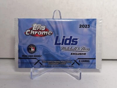 2023 Topps Chrome Lids MLB Baseball Mitchell & Ness Promo Pack Sealed In Hand ⚾️ - Image 1 of 4