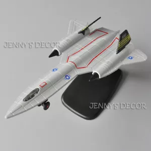 1:150 Scale Diecast Military Aircraft Model Toys SR-71 Blackbird Scout Plane - Picture 1 of 10
