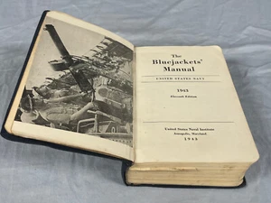 Vintage 1943 The Bluejackets' Manual United States Navy (United States Naval) - Picture 1 of 10