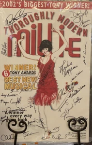 Autographed 2002’s Biggest Tony Award Winner Thoroughly Modern Millie - Picture 1 of 12