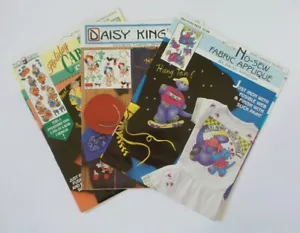 DAISY KINGDOM Hierro Sobre Transferencia OSOS CALABAZA Osos Vaqueros Horace Saurus DIVERTIDO - Imagen 1 de 18