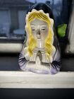 Vintage RELPO Headvase Madonna Planter Praying Mother Mary  6.5"6779