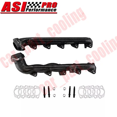 Exhaust Manifold L+R fit 2000-2013 FORD F250 F350 E350 E450 Super Duty V10 6.8L Foto 1 de 4