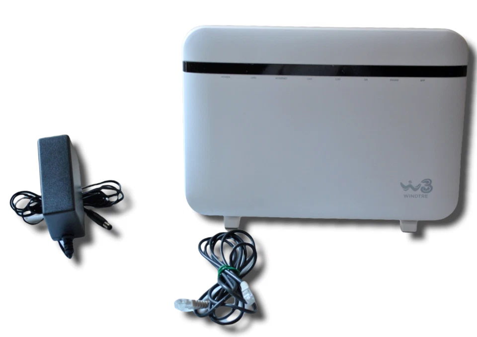 Modem WIND TRE Infostrada Fibra 1,7 GB Router WiFi Home e Life Hub  - Immagine 1 di 1
