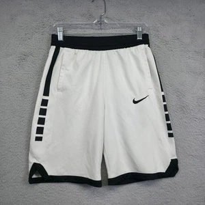 Nike Basketball Shorts Boys XL White DriFit Relaxed Athleisure Performance Sport - Picture 1 of 15