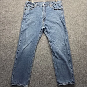 Levi Strauss Mens Jeans W40 L32 (38x29) Blue Medium Wash Classic - Picture 1 of 20
