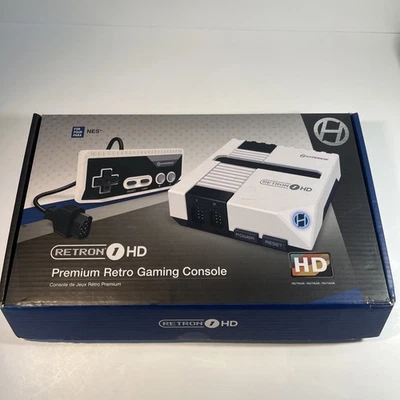 Retro Hyperkin RetroN 1 HD Gaming Console for NES Games - White Open Box - Image 1 of 4