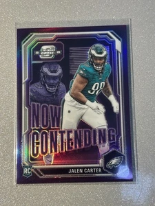 2023 Contenders Optic Jalen Carter Rookie Now Contending Case Hit SSP Refractor - Picture 1 of 2