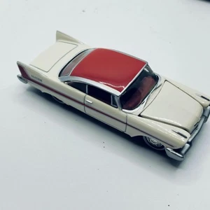 Johnny Lightning White & Red 1958 Plymouth Belvedere Real Riders Collectible Car - Picture 1 of 7