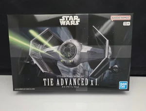 Star Wars TIE Fighter Advanced 1:72 Scale Model Kit Bandai Hobby - Picture 1 of 1
