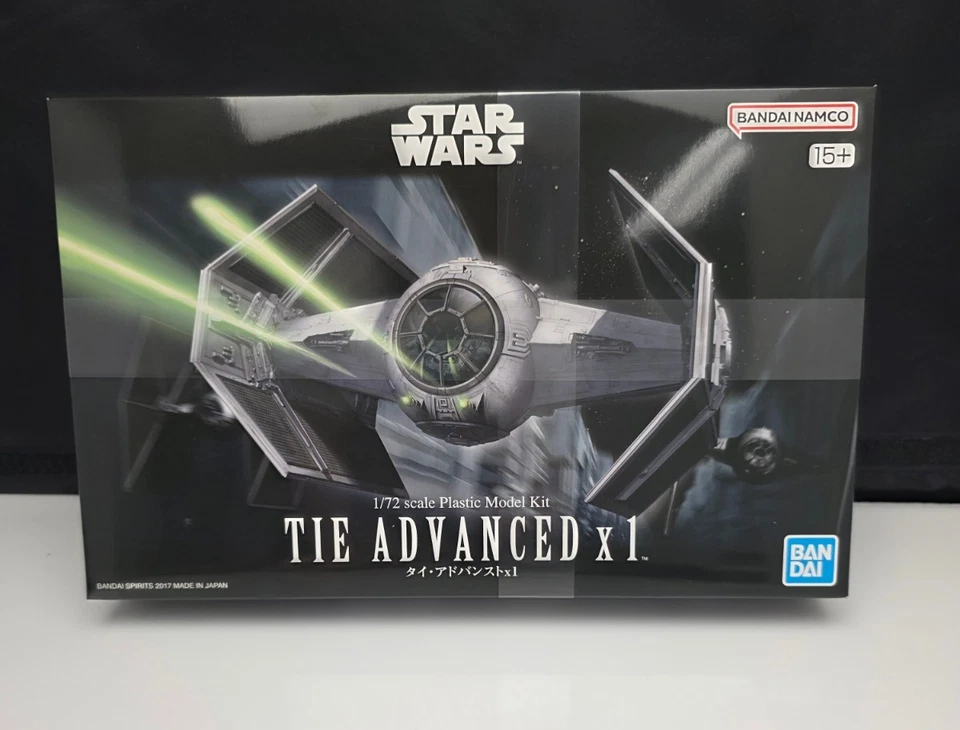 Star Wars TIE Fighter Advanced 1:72 Scale Model Kit Bandai Hobby - Image 1 of 1