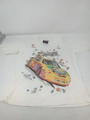 Camiseta de Colección Cartoon Network Wacky Racing Niños M Soffes Picapiedra Foto 1 de 4