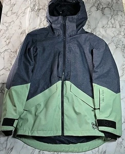 Saga Outerwear Co Jacke Damen Medium Saga-Tek Ski Snowboard Jacke Sage Navy - Bild 1 von 11