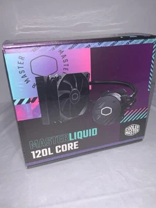 Cooler Master MasterLiquid 120L Core 120mm Close-Loop AIO Liquid Cooler SEALED - Picture 1 of 7