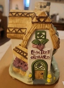 PartyLite PLUM TREE ORCHARD Tealight House Votive Holder    /K  - Picture 1 of 6