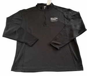 Neu Nike Kettle One 1/4 Zip Shirt XXL Schwarz Langarm Strickpullover Neu mit Etikett - Bild 1 von 6