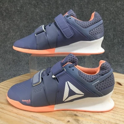 锐步鞋女式 9.5 紫色 Legacy Lifter 训练运动鞋低帮 DV6229 — 第 1/4 张图片