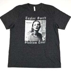 CAMISETA TAYLOR SWIFT REPUTACIÓN STADIUM TOUR TALLA XL 2018 DOBLE CARA OFICIAL - Imagen 1 de 12