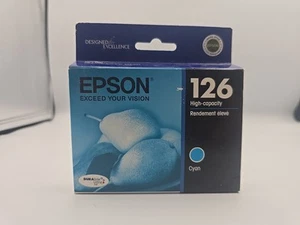 Cartucho de tinta Epson T126 DURABrite ultra cian de alta capacidad - Imagen 1 de 3