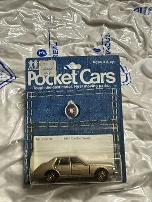 Cadillac Seville 1981 #233-F45 Tomy Pocket Cars 1:64 vintage Foto 1 de 4