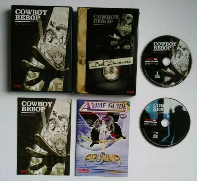 Cowboy Bebop - Best Sessions DVD, 2002, 2-Disc Set w/ Slip- COMPLETE & EXCELLENT - Image 1 of 4
