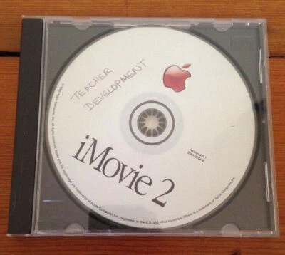 iMovie 2 2.0.1 CD Install Disc Mac Macintosh Video Editing Software 2000 - Image 1 of 3