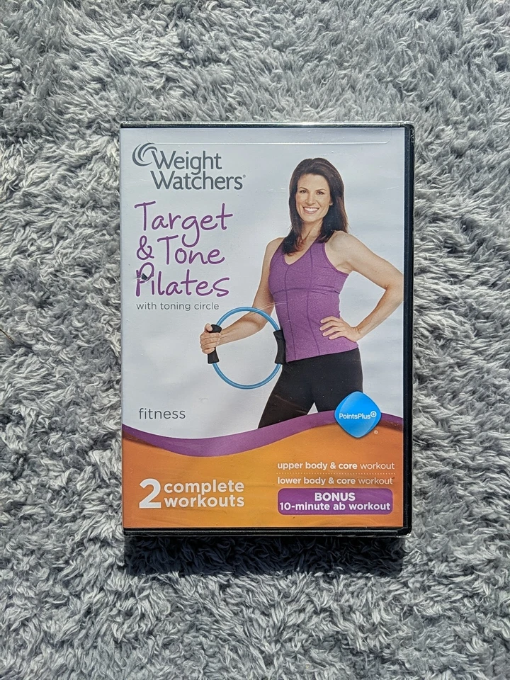 WEIGHT WATCHER TARGET & TONE PILATES 2012 DVD ONLY 2 COMPLETE WORKOUTS - NEW - Image 1 of 4