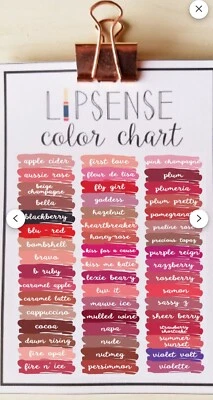 **SALE - LipSense by SeneGence - Full Size - NEW/SEALED - Free Ship - Image 1 of 4