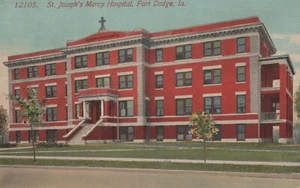 St. Joseph's Mercy Hospital - Fort Dodge, Iowa - litografía sin publicar - Imagen 1 de 3