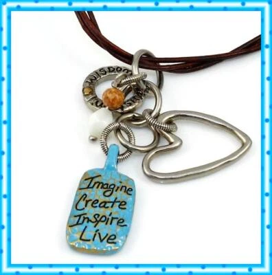 Collar largo Brighton Art & Soul Imagine nuevo con etiquetas $68 Foto 1 de 4