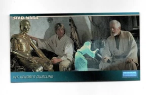 1994 Topps STAR WARS Widevison card #29 Kenobi's Dwelling Near Mint Pack fresh - Picture 1 of 3