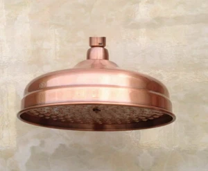 Badezimmer 8 Zoll Rund Antik Rot Kupfer Badezimmer Regen Duschkopf Gsh054 - Bild 1 von 7