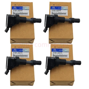 4PC 27301-03AA0 Ignition Coil for 2017-2020 Hyundai Elantra 1.4L Kia - Picture 1 of 11