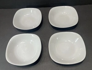 Juego de 4 cuencos blancos Block Transition Switzerland 61/2" de Gerrald Gulotta - Imagen 1 de 4