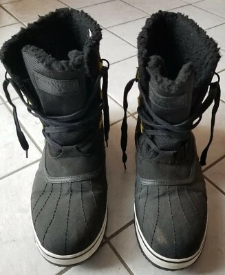 Marc Ecko Botas de Invierno para Hombre, Negro, Talla 13, Resistente al Agua Foto 1 de 3