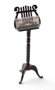 Casa de Muñecas Madera Ornamentada Soporte de Música Instrumento Escala 1:12 Accesorio 559 tumdee - Imagen 1 de 7