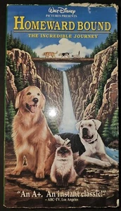 Homeward Bound: The Incredible Journey (VHS, 1993) Original, Vintage - Picture 1 of 2