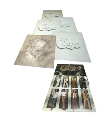 Chicago At Carnegie Hall Vol I II III IV 4 LP Set w Book & Self Titled FC 36105 - Image 1 of 4