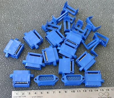13 Pieces CW Industries CWR-180-15  DB-15 Male IDC Connector NOS US Seller - Image 1 of 2
