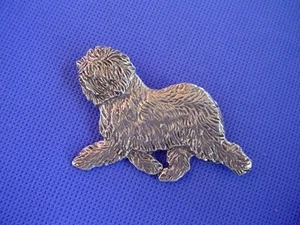 Alfiler de trote antiguo perro pastor inglés #58A joyería para perros de pastoreo de Cindy A. Conter - Imagen 1 de 1