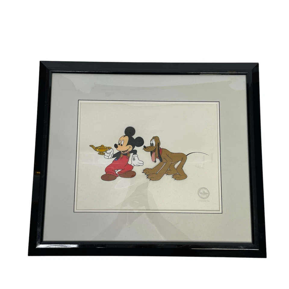 Celda serigráfica original Walt Disney Mickey & Pluto LE 2500 ¡Escasa y RARA!!! Foto 1 de 4