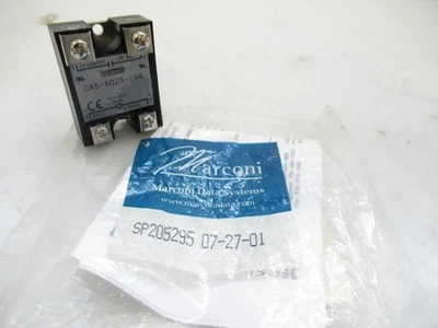 Crouzet SP205295 GA5-6D25-288 24-280V-AC 25AMP 3-32V-DC Solid State Relay - Image 1 of 4