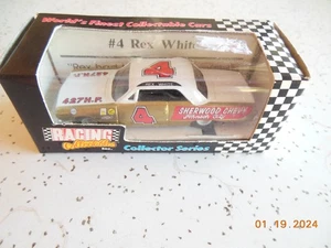 Rex White #4 Sherwood Chevy 1960's Nascar Diecast 1 64 by RCCA. - Picture 1 of 4
