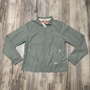 Merrell Womens Jacket Brown Tan Medium Waterproof Outdoor Mesh Lined - Damage - Picture 1 of 13