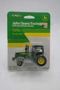 Vintage ERTL John Deere Tractor Sound/Gard Body #5509 Carded MINT Farm - Picture 1 of 8