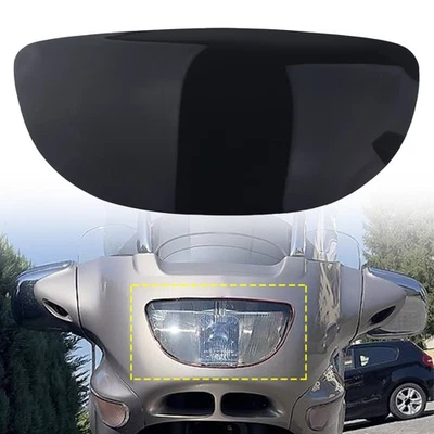 Защитная крышка объектива передней фары черная для Bmw K1200Lt K 1200 Lt 2005-2009 - Изображение 1 из 4