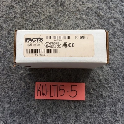 Facts F2-08AD-1 DirectLogic 205 Analog Input Module 8-Channel, 12-Bit Voltage - Image 1 of 4