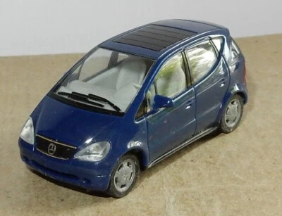 Herpa Ho 1/87 Mercedes-Benz Tetto Apribile Blu Scuro No. Box - Immagine 1 di 3